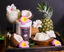 Скраб для тела солевой Кокос 1,4 кг, СПА№1 спа номер 1